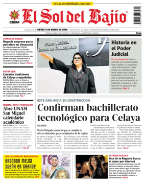 Cover of El Sol de Bajio