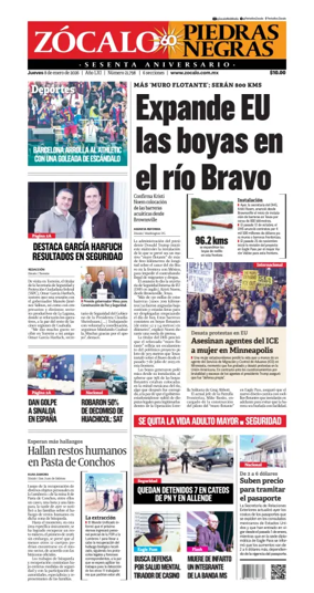 Cover of Zócalo Piedras Negras