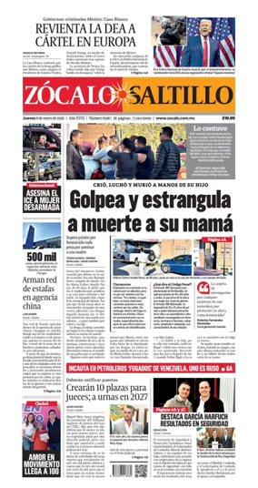 Cover of Zocalo Saltillo