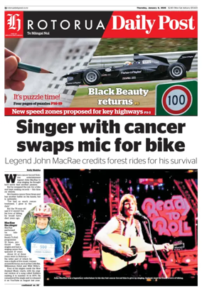 Cover of Rotorua Daily Post