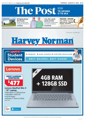 Cover of The Dominion Post