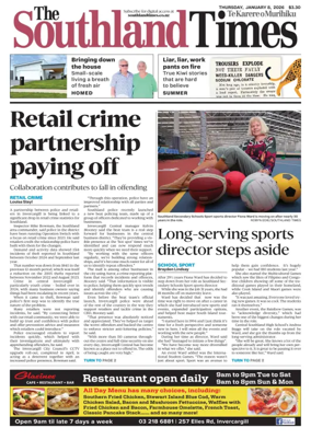 Cover of The Southland Times