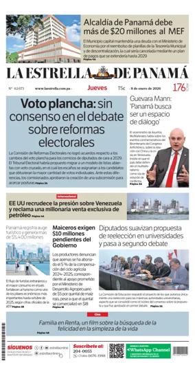 Cover of La Estrella de Panama