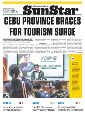 Cover of Sun.Star Cebu