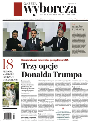 Cover of Gazeta Wyborcza