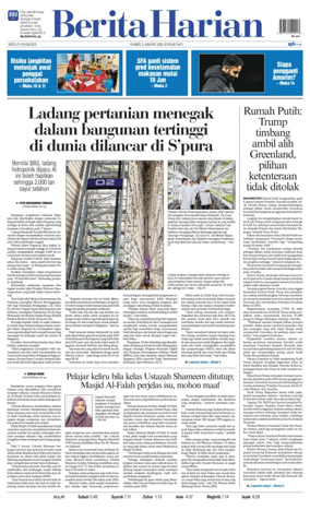 Cover of Berita Harian
