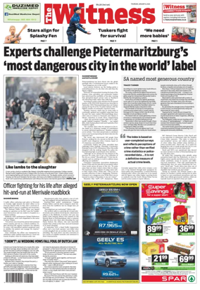 Cover of The Witness (South Africa)