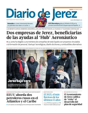 Cover of Diario de Jerez