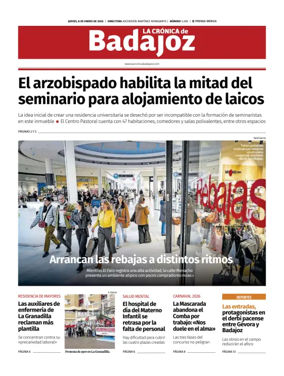 Cover of La Cronica de Badajoz BE