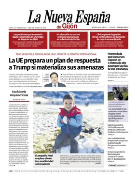 Cover of La Nueva Espana (Gijon)