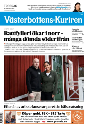 Cover of Vasterbottens-Kuriren