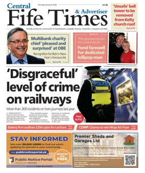 Cover of Central Fife Times
