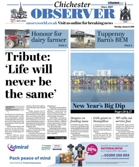 Cover of Chichester Observer