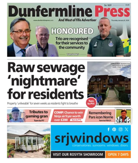 Cover of Dunfermline Press