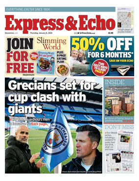 Cover of Express & Echo (City & East Devon Edition)