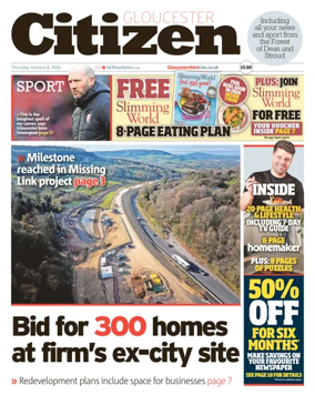 Cover of Gloucester Citizen