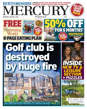 Cover of Hertfordshire Mercury