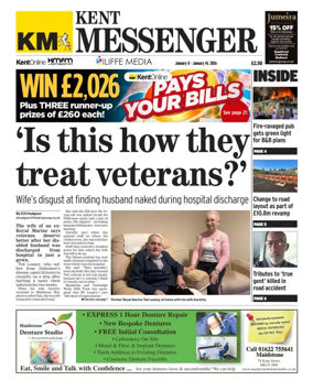 Cover of Kent Messenger Maidstone