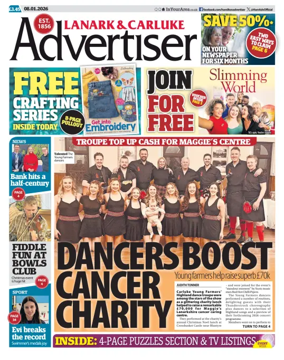 Cover of Lanark & Carluke Advertiser