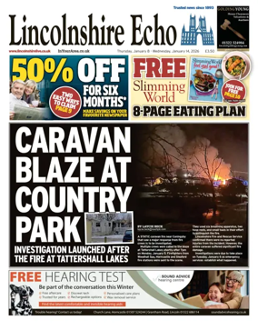 Cover of Lincolnshire Echo