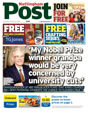 Cover of Nottingham Post