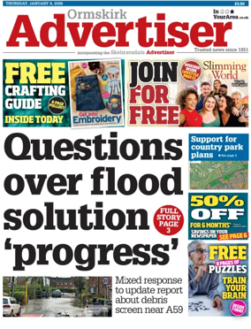 Cover of Ormskirk Advertiser