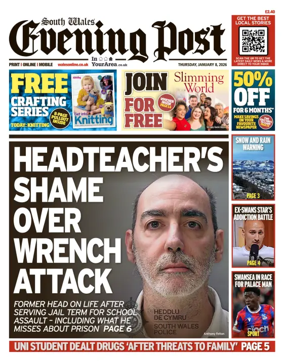 Cover of South Wales Evening Post