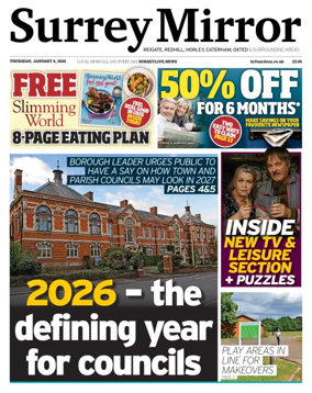 Cover of Surrey Mirror