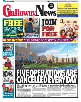 Cover of The Galloway News