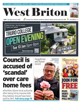 Cover of West Briton (Camborne, Redruth, Hayle)