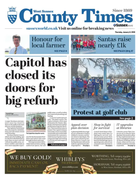 Cover of West Sussex County Times
