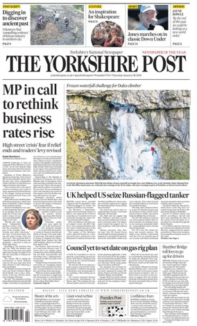 Cover of Yorkshire Post