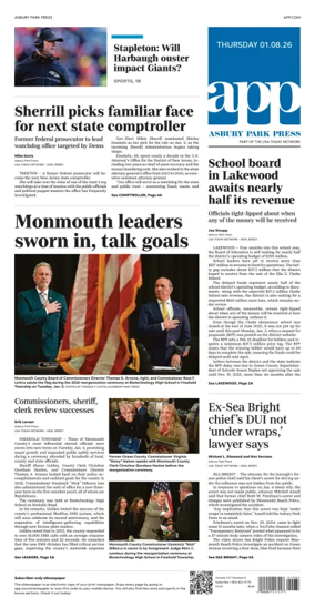 Cover of Asbury Park Press