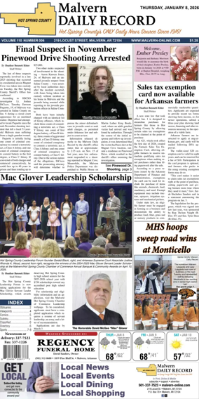 Cover of Malvern Daily Record