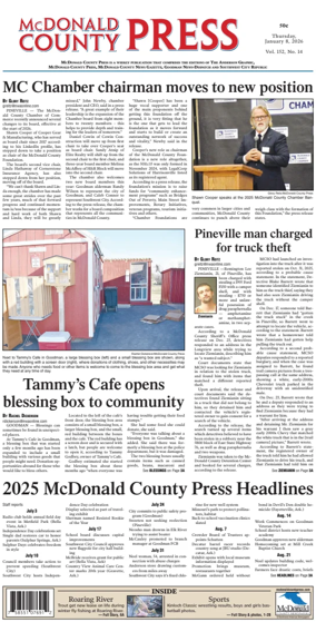 Cover of McDonald County Press