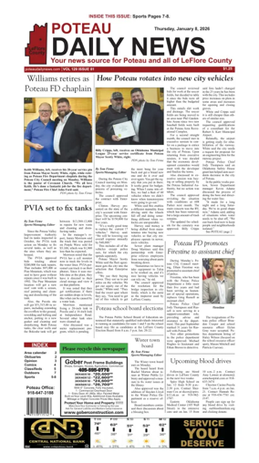 Cover of Poteau Daily News