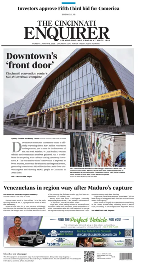 Cover of The Cincinnati Enquirer