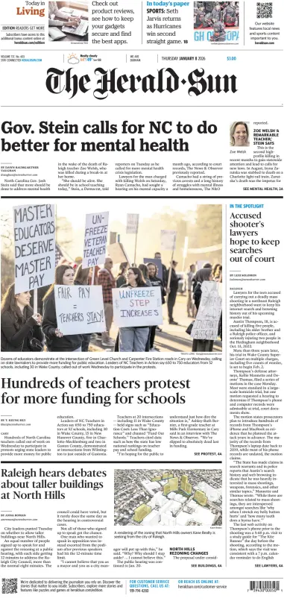 Cover of The Herald Sun