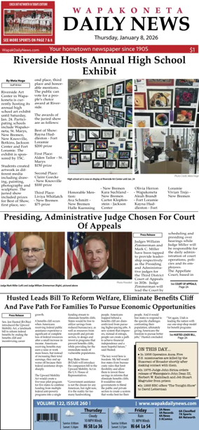 Cover of Wapakoneta Daily News