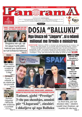 Cover of Panorama (Albania)