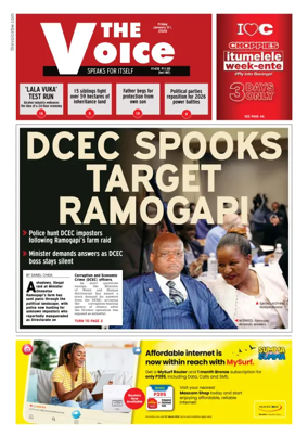 Cover of The Voice (Botswana)