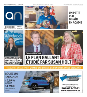 Cover of Acadie Nouvelle
