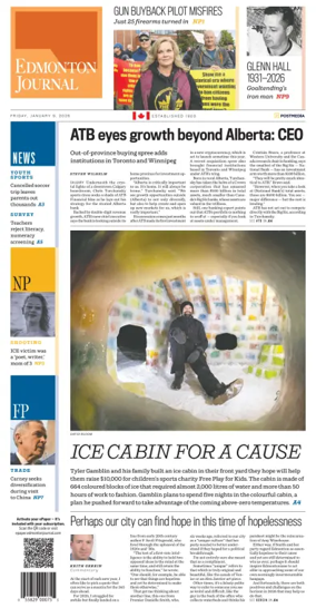 Cover of Edmonton Journal