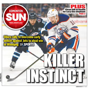 Cover of Edmonton Sun