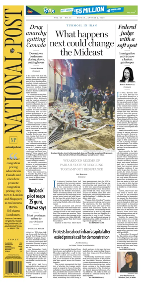 Cover of National Post - (Latest Edition)