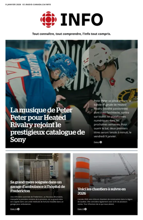 Cover of Radio-Canada Info
