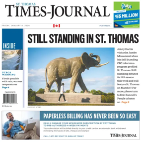 Cover of St. Thomas Times-Journal