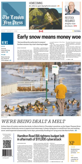 Cover of The London Free Press