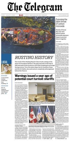 Cover of The Telegram (St. John's)