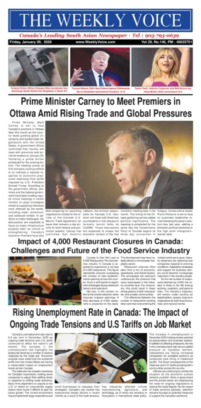 Cover of The Weekly Voice